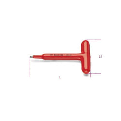 Chiave a t esagonale maschio 3MM isolata 1000V Beta art. 951MQ