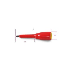Beta - Chiavi a bussola a giravite maschio per viti con impronta Torx® con attacco quadro femmina 3/8 mm 15 art 910MQ/TX