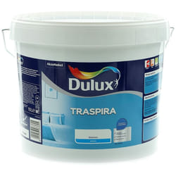 Pittura per Interni Traspirante per Pareti e Ambienti Umidi Cantine, Ripostigli, Taverne, Lavanderia, 10 Litri, Bianco - Dulux