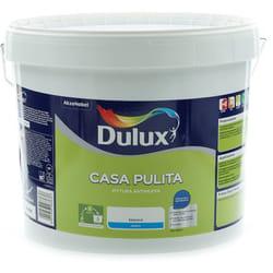Casa Pulita Singolo Pittura per Interni Antimuffa Rimuove e Protegge Da Muffe e Funghi, 10 Litri, Bianco, 10L - Dulux