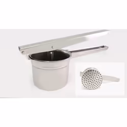 Descrizione Inox 18/10 schiacciapassatelli lunghezza cm. 26,5 h. Cm 6,7 fori larghi. Contenuto della confezione 1x schiacciap ...