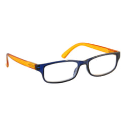 Foster Grant P140070230Z occhiali di moda Unisex Rettangolo Montatura piena Blu