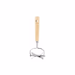 Codice: 3C-TZN840028 Marca: 3C CASA. Taglia tortelli Ovale Grande in acciaio con manico in legno