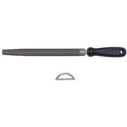 No Brand - Lime mezze tonde con manico plastica - 6 mm.150 taglio bastardo