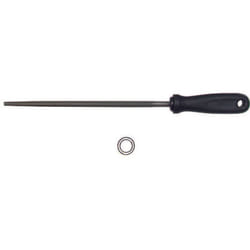 No Brand - Lime tonde con manico plastica - 6 mm.150 taglio bastardo