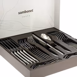Sambonet Taste set di posate 24 pz Cromo
