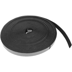 Geko - Guarnizione Espansa Adesiva 25x10 mm x 5 mt Muss - Nero