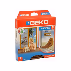Sigillo adesivo EPDM P-profile, marrone, 6m x 9mmSigillante adesivo in gomma estrusa per porte e finestre. Ideale per protegg ...