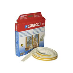 Guarnizione adesiva in epdm profilo p, bianco, 6m x 9mm