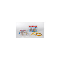 Geko - Guarnizione adesiva per finestra/porta scorrevole tipo 'v' 10mx22mm trasparente
