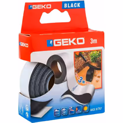 Di colore nero. Ideale per giunzione di cavi elettrici, riparare perdite di tubi manicotti, isolare condotti e contatti elett ...