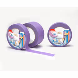 Nastro di mascheratura lilla 50mmx50mts superfici delicate speciali. . . . Peso : 0,2470 kg Indice di protezione IP : IP20 Ce ...