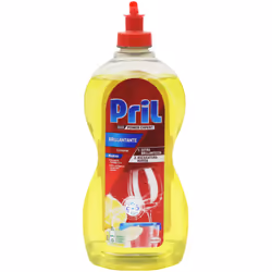 PRIL BRILLANTANTE + ASCIUGA RAPIDO PER LAVASTOVIGLIE 500 ML LIMONE E LIME Brillantante liquido per lavastoviglie Pulisce a fo ...