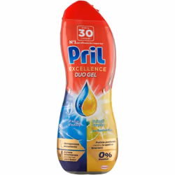 PRIL GOLD GEL PER LAVASTOVIGLIE IN FORMATO DA 540ML AL LIMONE SGRASSANTE Il Pril Gold Gel per lavastoviglie è la soluzione id ...