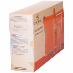 Collistar Cofanetto Sun Routine Latte Spray Abbronzante Idratante SPF20 + Doccia-Shampoo Doposole Restitutivo con Beauty-Bag in Omaggio 1 pz Set