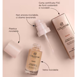 Collistar Nudo Fondotinta Seconda Pelle SPF15 2G - Beige Dorato 30ml - Vista aggiuntiva 5