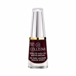 Collistar Oil Nail Lacquer smalto per unghie 6 ml Bordeaux Lucida 312, 6 ml, Bordeaux, Blackberry, Cura, Colorante, Rinforzo, ...