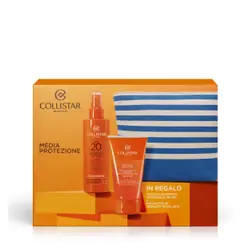 Cofanetto Latte Spray Abbronzante SPF20 + Doccia Shampoo Doposole