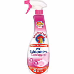 Chanteclair - WC Schiumattiva Candeggina Dall'esperienza Chanteclair nasce il nuovo WC Schiumattiva, il detergente per la cur ...