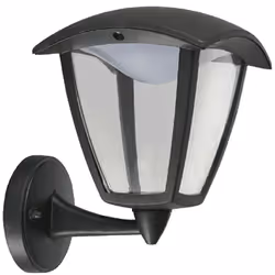 Lampada da esterno lanterna Selene Led,corpo in alluminio pressofuso verniciato a polveri epossidiche di colore nero, schermo ...