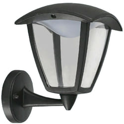 Fraschetti - Lampada a parete led 590 lumen lanterna applique selene inferiore alluminio
