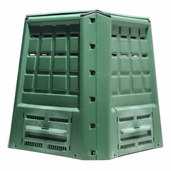 Compostiera da giardino ecobox fast 380 litri colore verde - Vista aggiuntiva 3
