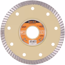 Dischi diamantati Brixo Gres Corona diamantata continua spessore 1,2 mm. - altezza 7 mm. - 115 mm. - foro 22,2 mm., permette ...