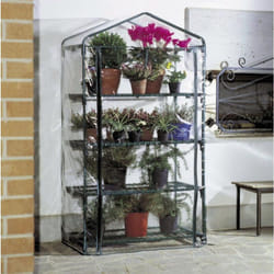 Serra da giardino terrazza balcone ripara piante fiori orto 3 4 ripiani 01566V 3 ripiani (01566)