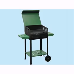 Barbecue A Carbone Grigliata Mista Fiesta Con Coperchio 70x40xh90cm. -501a