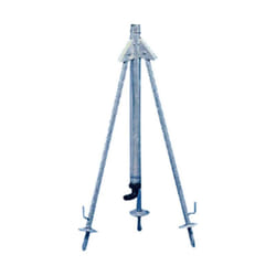 Colonna treppiede con puntali fissi per irrigatori attacco 5/4 h 100 cm Euroclamp