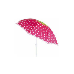 Ombrellone Ombrelloni Mare Spiaggia Piscina Giardino Con Custodia Cm 180 34990v Fragola (34990)