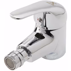 Rubinetto miscelatore per bidet Serie in ottone cromato Specifiche tecniche: Scarico automatico 1/4 Cartuccia in ceramica Ø40 ...