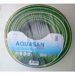 - Tubo in PVC retinato con 4 strati: Interno giallo, intermedio nero antialga con magliatura, esterno verde coprente e righe ...