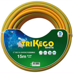 Tubo Irrigazione Magliato 4 Strati Trikeco White Ø 5/8&quot; Lunghezza 50 Mt.