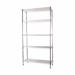 Codice: FR-275705 Marca: Brixo. Scaffali Brixo Manhattan In acciaio cromato con piedini