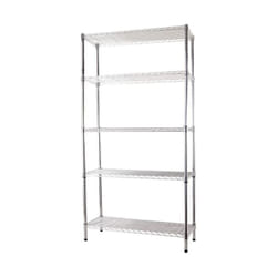 Scaffale con piedini Brixo manhattan 5 piani H.180CM