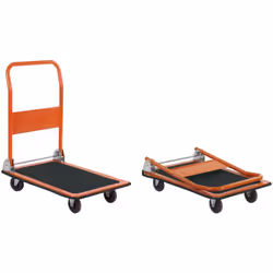 Carrello con piattaforma 150 kg Il carrello con piattaforma è ideale per trasportare oggetti pesanti fino a un peso di 150 kg ...