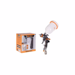 Corpo in alluminio, serbatoio superiore in nylon cc. 600, getto preciso e costante, ugello in ottone foro Ø 1,4 mm. - attacco ...