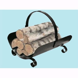 Portalegna Mod.Basket In Ferro Battuto Verniciato 40x32xh.45cm -607