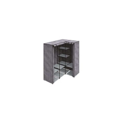 Brixo Armadio Guardaroba Korner 131X88X46Xh169 Cm