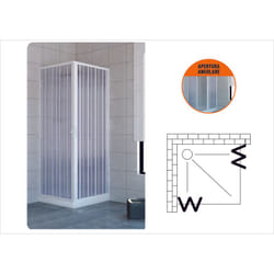 Box doccia in pvc delfino 80X80