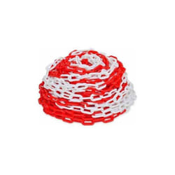 Fraschetti - catena pvc bianco/rossa Rt. 25 Mt.