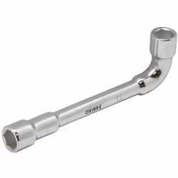 Chiave a pipa doppia Acciaio cromo vanadium Esagonali Con foro passante DISPONIBILI Da 6 a 24 mm.