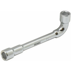 Chiave a pipa in acciaio Brixo 17 mm.