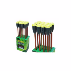 TORCIA H CM 90 ALLA CITRONELLA Torce ceri alla citronella in vaso ceramica Ø 8,5 su stelo H 90 cm.