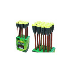 Fraschetti - torcia fiaccola alla citronella illuminazione giardino esterno con vaso 51140