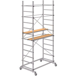 Fraschetti - trabattello alluminio step up merit H360 - 155x100xH360 cm