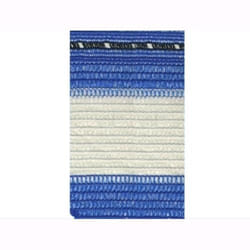 Stuoia Rete Ombreggiante Sombrero Bianco/Blu Rotolo 100mt X H.3mt.