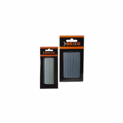 Colla stick Brixo per pistole termoincollanti in blister Collante universale per incollaggi rapidi e sicuri, trasparente Tras ...