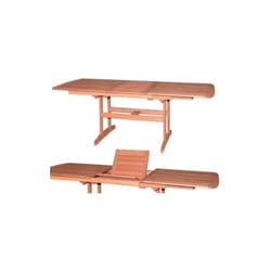 Tavoli in legno impression rettangolare estensibile L200xP90xH73 cm. - compatto